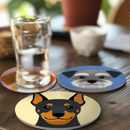 Happy Puppy Breed Portraits paint by numbers coasters – image 21