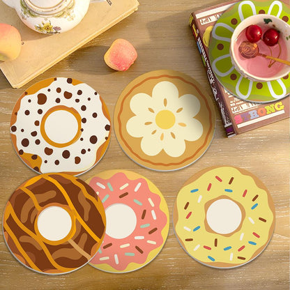 Sprinkle Donut Bakery paint by numbers coasters – image 20