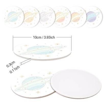 Ringed Planet Parade paint by numbers coasters – image 9