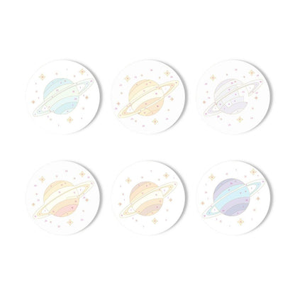 Ringed Planet Parade paint by numbers coasters – image 11