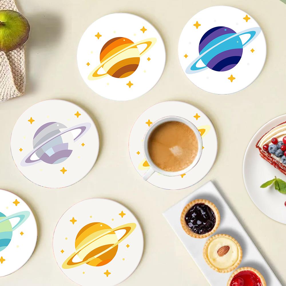 Ringed Planet Parade paint by numbers coasters – image 15