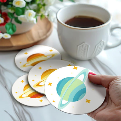 Ringed Planet Parade paint by numbers coasters – image 16