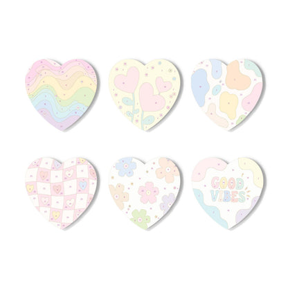 Good Vibes Retro Patterns paint by numbers coasters – image 16