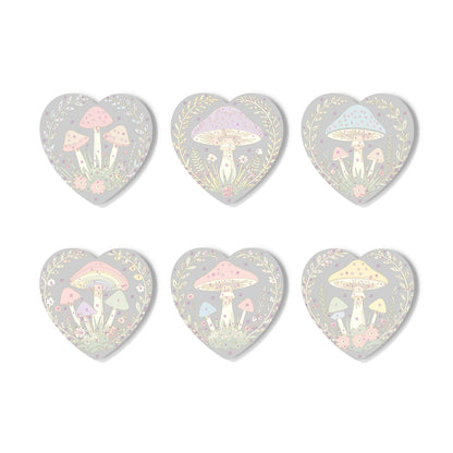 Midnight Toadstool Garden paint by numbers coasters – image 16