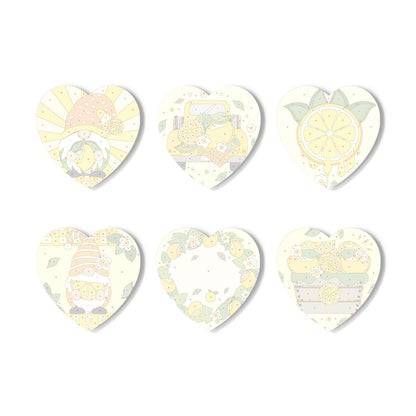 Lemon Gnome Sunshine paint by numbers coasters – image 16