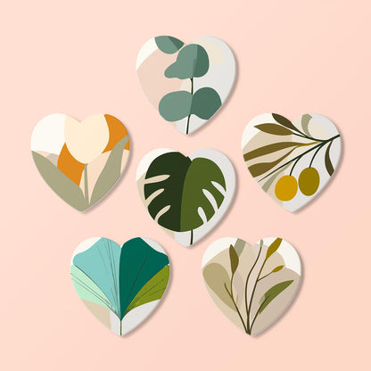 Boho Monstera and Olive Leaves paint by numbers coasters – image 17
