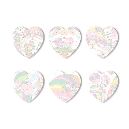Rainbow Garden Gnomes paint by numbers coasters – image 16
