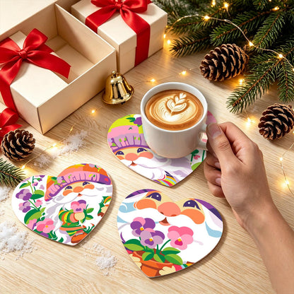 Rainbow Garden Gnomes paint by numbers coasters – image 24