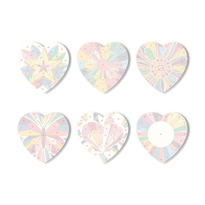 Kaleidoscope Butterfly and Star paint by numbers coasters – image 16