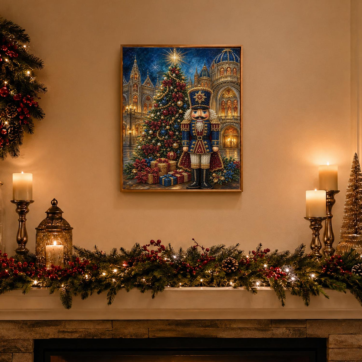 Blue-Coat Nutcracker at the Palace pearl painting – image 3