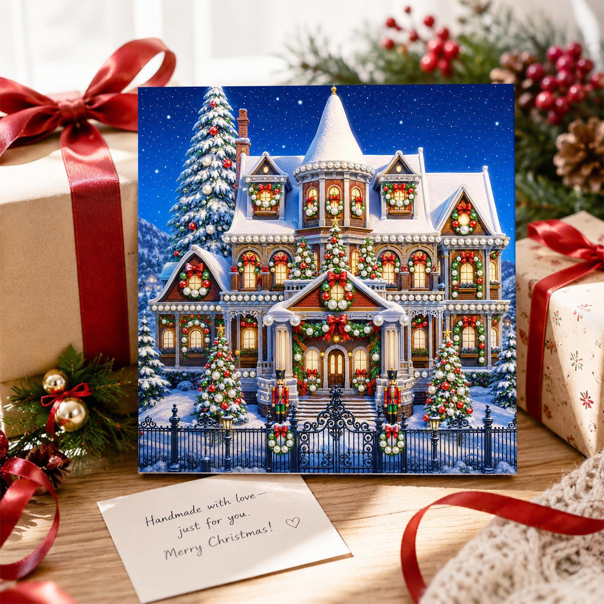 Victorian Manor Aglow pearl painting – image 2