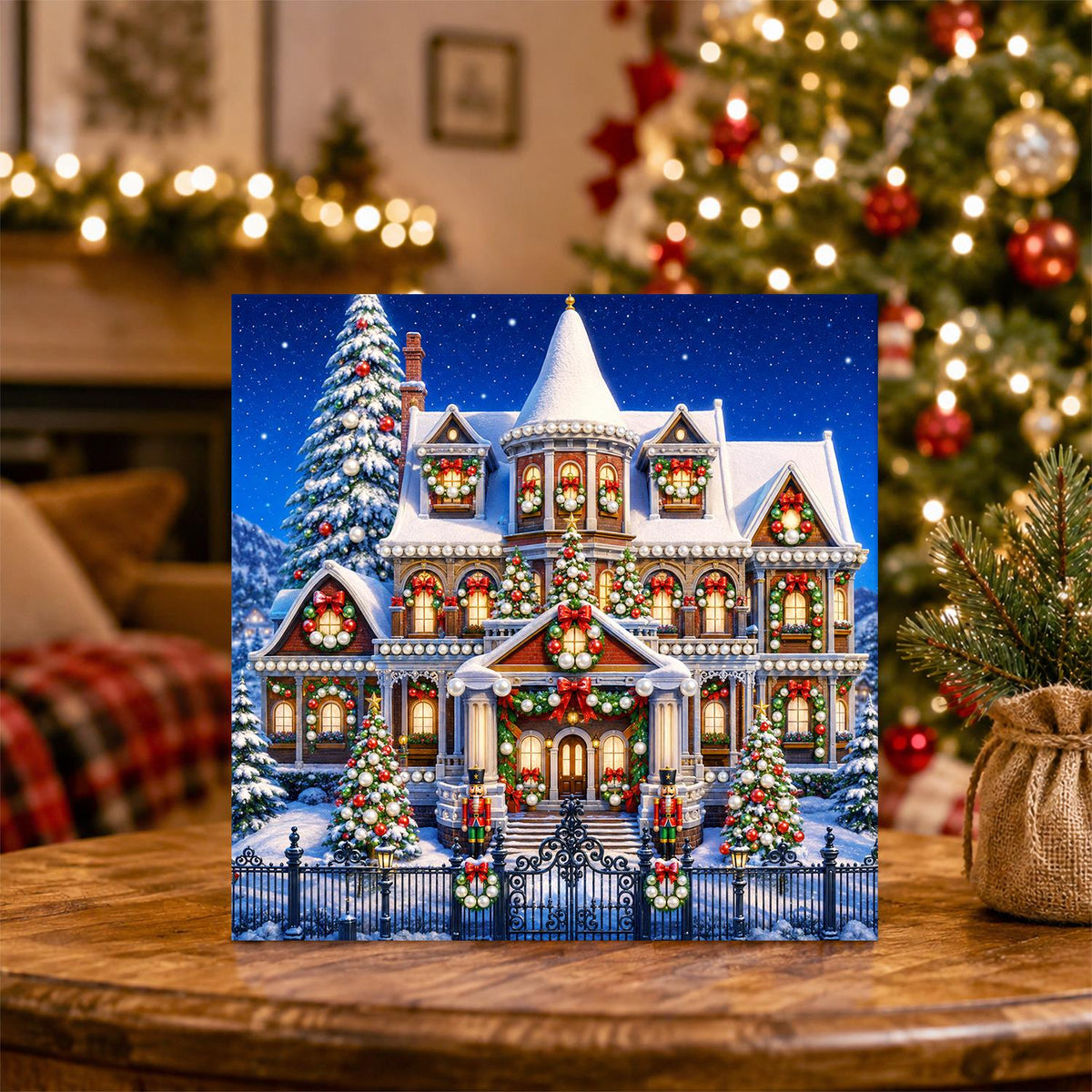Victorian Manor Aglow pearl painting – image 5
