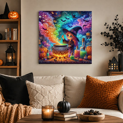 Little Witch's Rainbow Brew pearl painting – image 3