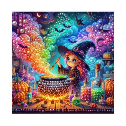 Little Witch's Rainbow Brew pearl painting – image 11
