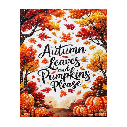 Pumpkins Please Fall Lettering pearl painting – image 11