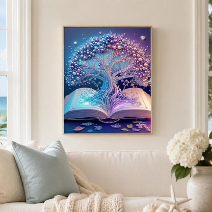 Storybook Tree of Dreams pearl painting – image 3