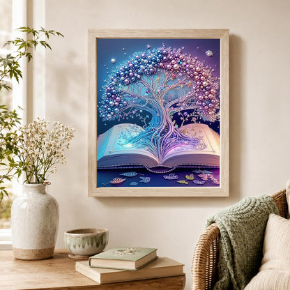 Storybook Tree of Dreams pearl painting – image 4