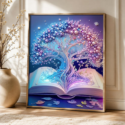 Storybook Tree of Dreams pearl painting – image 5