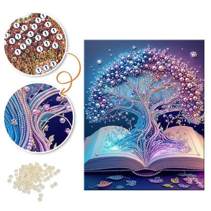 Storybook Tree of Dreams pearl painting – image 6