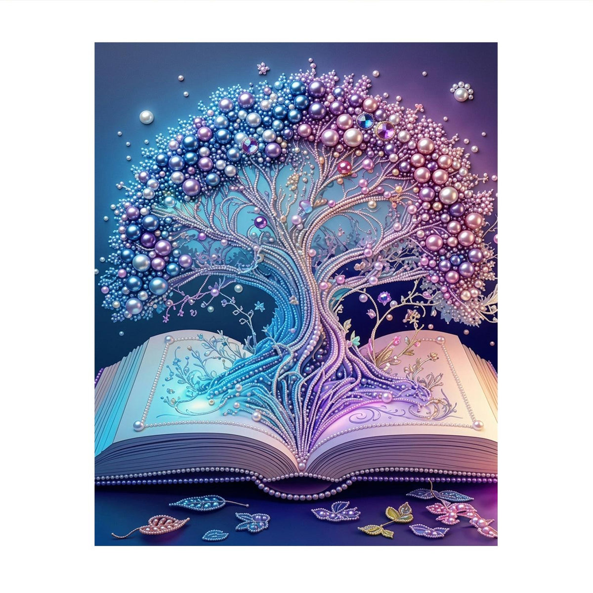 Storybook Tree of Dreams pearl painting – image 11