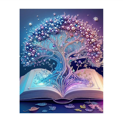Storybook Tree of Dreams pearl painting – image 11