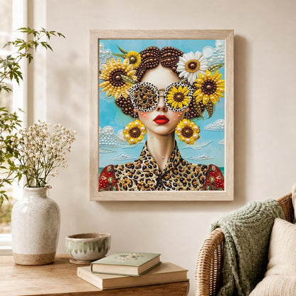 Sunny Specs and Leopard Print pearl painting – image 4