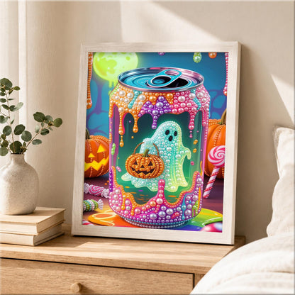 Spooky Candy Drip Can pearl painting – image 2