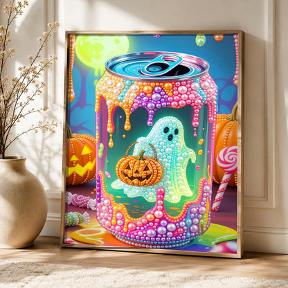 Spooky Candy Drip Can pearl painting – image 5