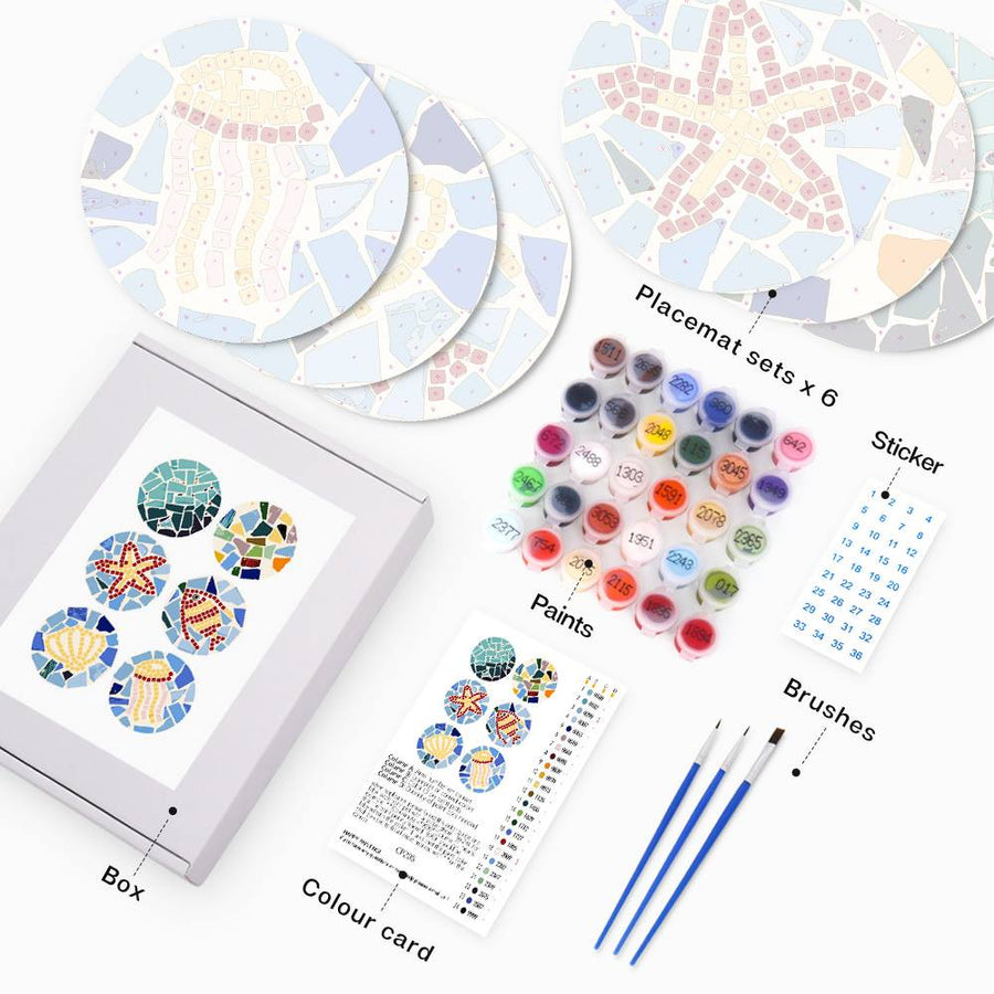 Placemat kit contents