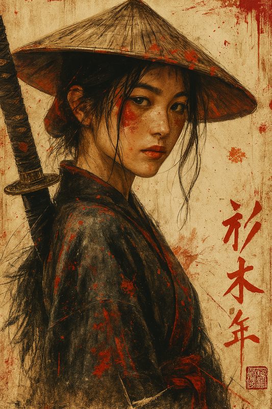 Samurai with a Sword