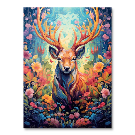 Psychedelic Deer III (Diamond Painting) Diamond Painting kit