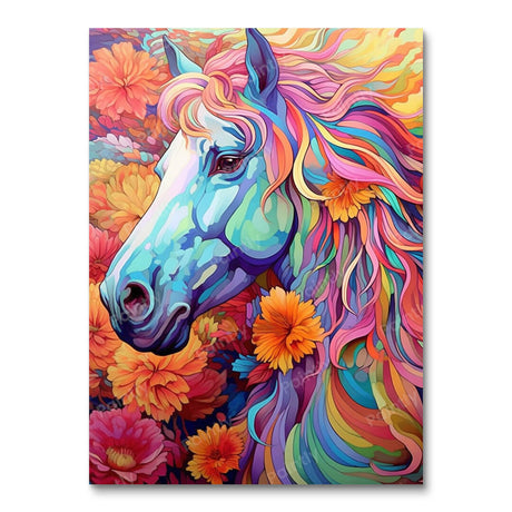 Psychedelic Horse I (Diamond Painting) Diamond Painting kit