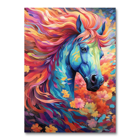 Psychedelic Horse II (Diamond Painting) Diamond Painting kit