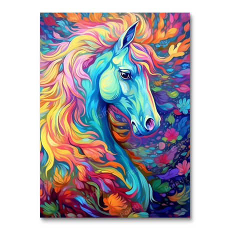 Psychedelic Horse III (Diamond Painting) Diamond Painting kit