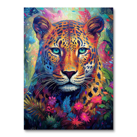 Psychedelic Leopard II (Diamond Painting) Diamond Painting kit