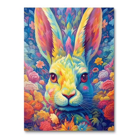 Psychedelic Rabbit IV (Diamond Painting) Diamond Painting kit