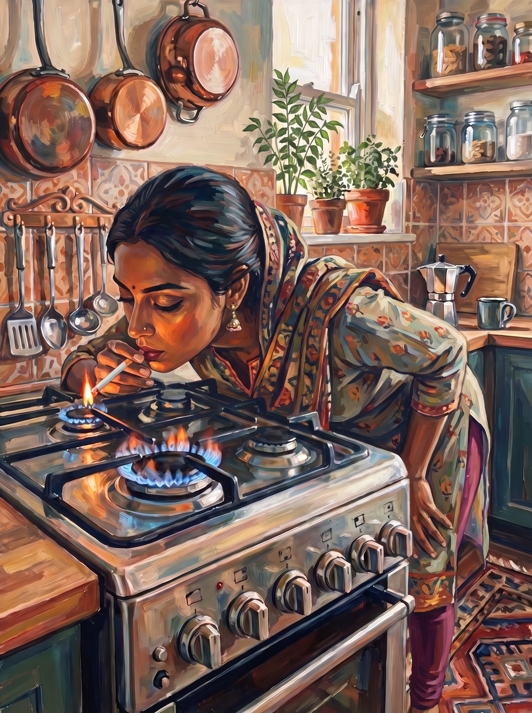 Paisley Shawl Kitchen