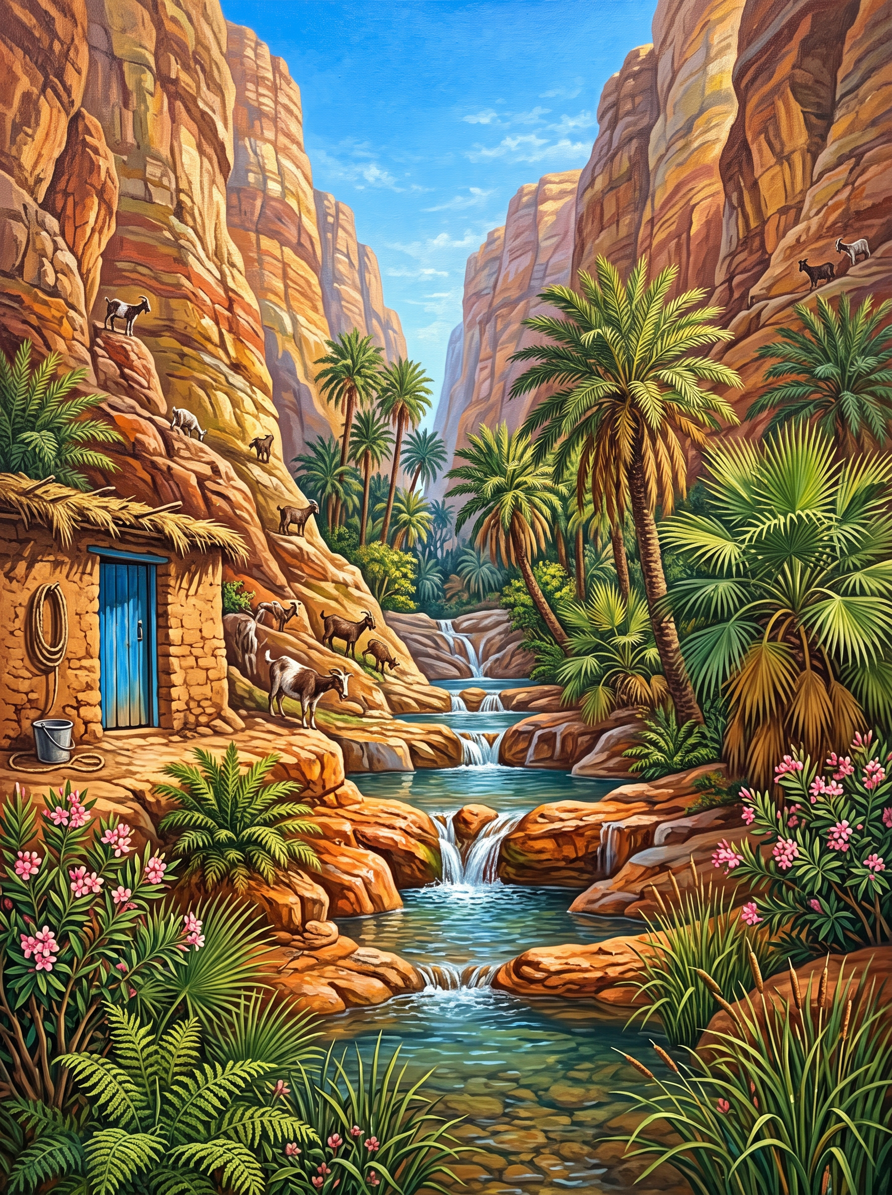 Palm Canyon Oasis