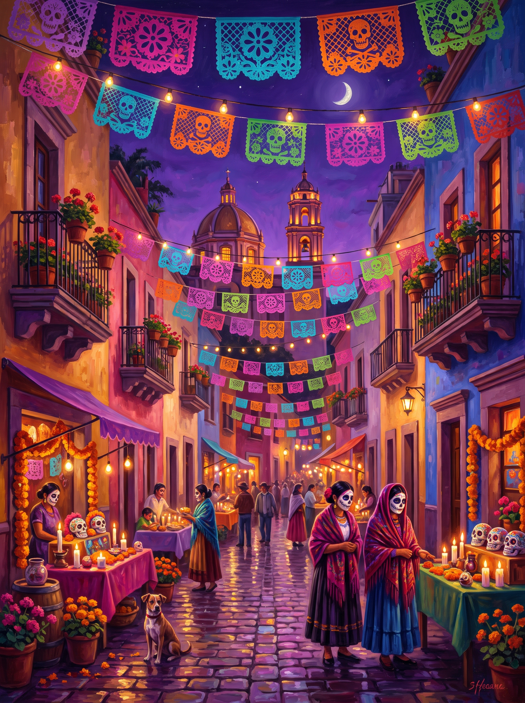 Papel Picado Street