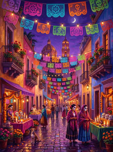 Papel Picado Street