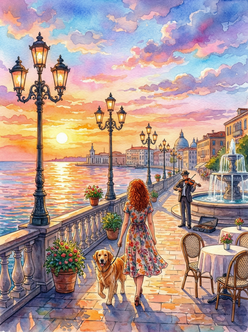 Parisian Balcony Breakfast (Diamond Painting) Diamond Painting kit