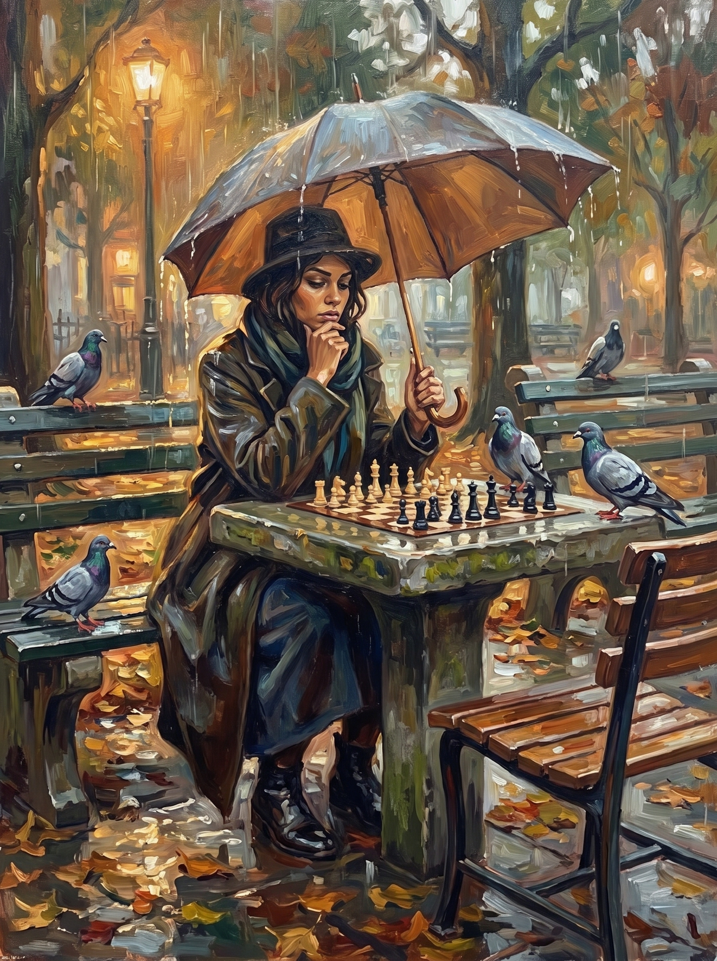 Checkmate in the Rain