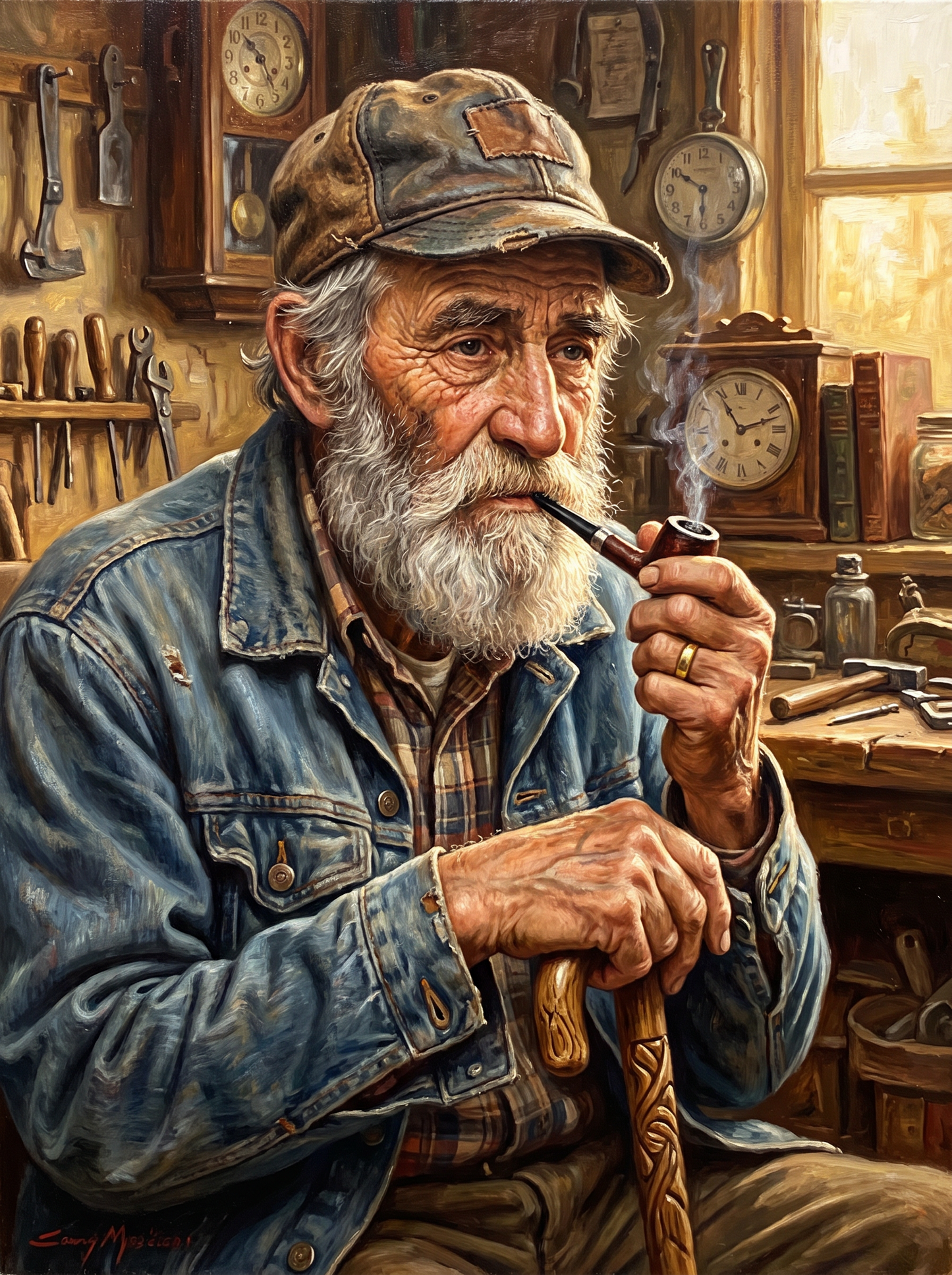 The Clockmender's Pipe