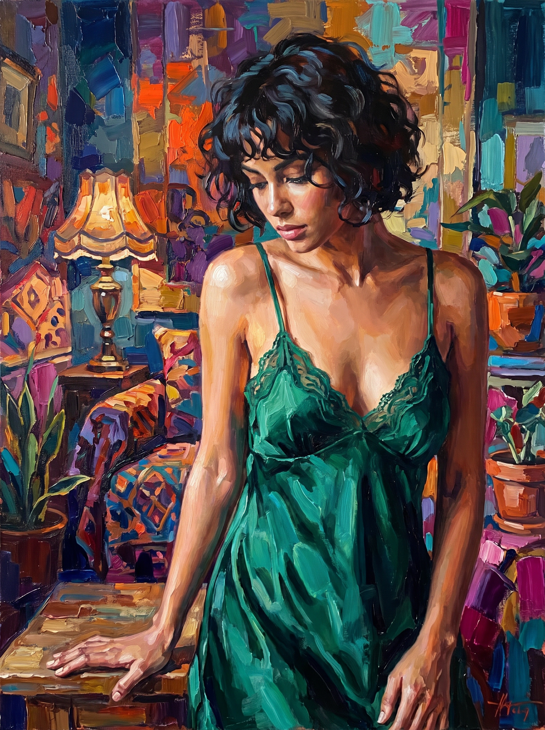 Green Silk, Loud Room