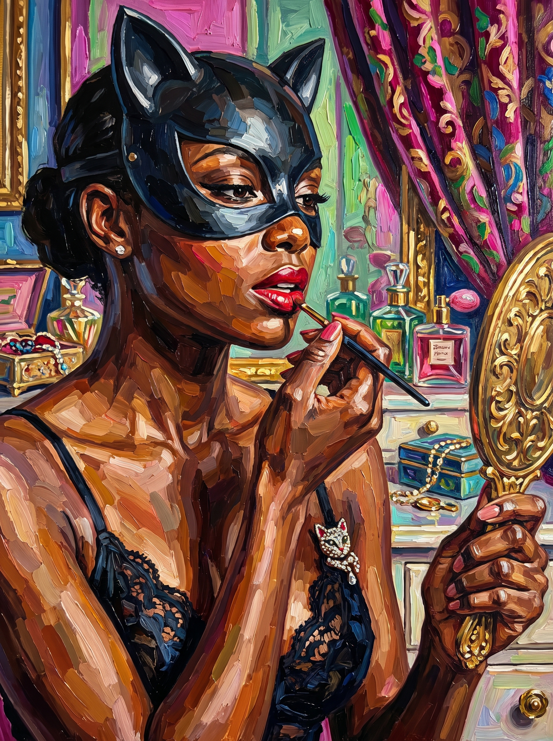 Lipstick Under The Mask
