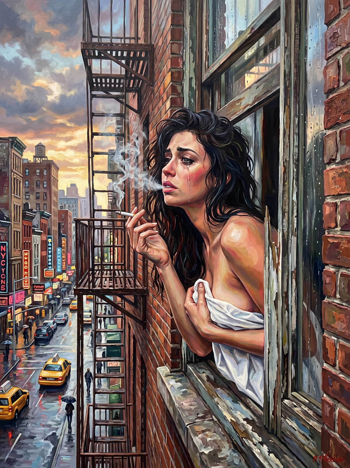 Fire Escape Is A Balcony