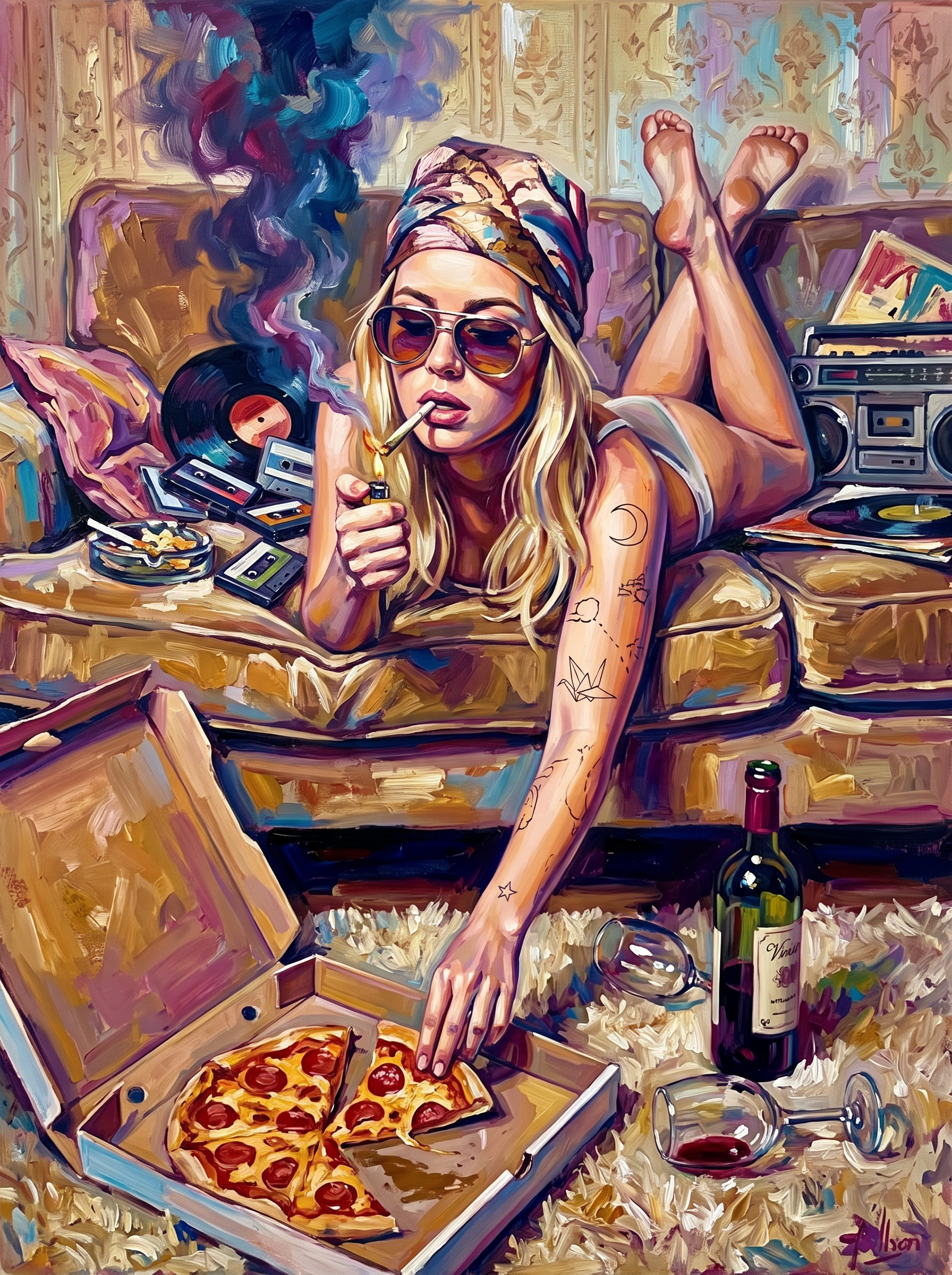 Wine On The Carpet
