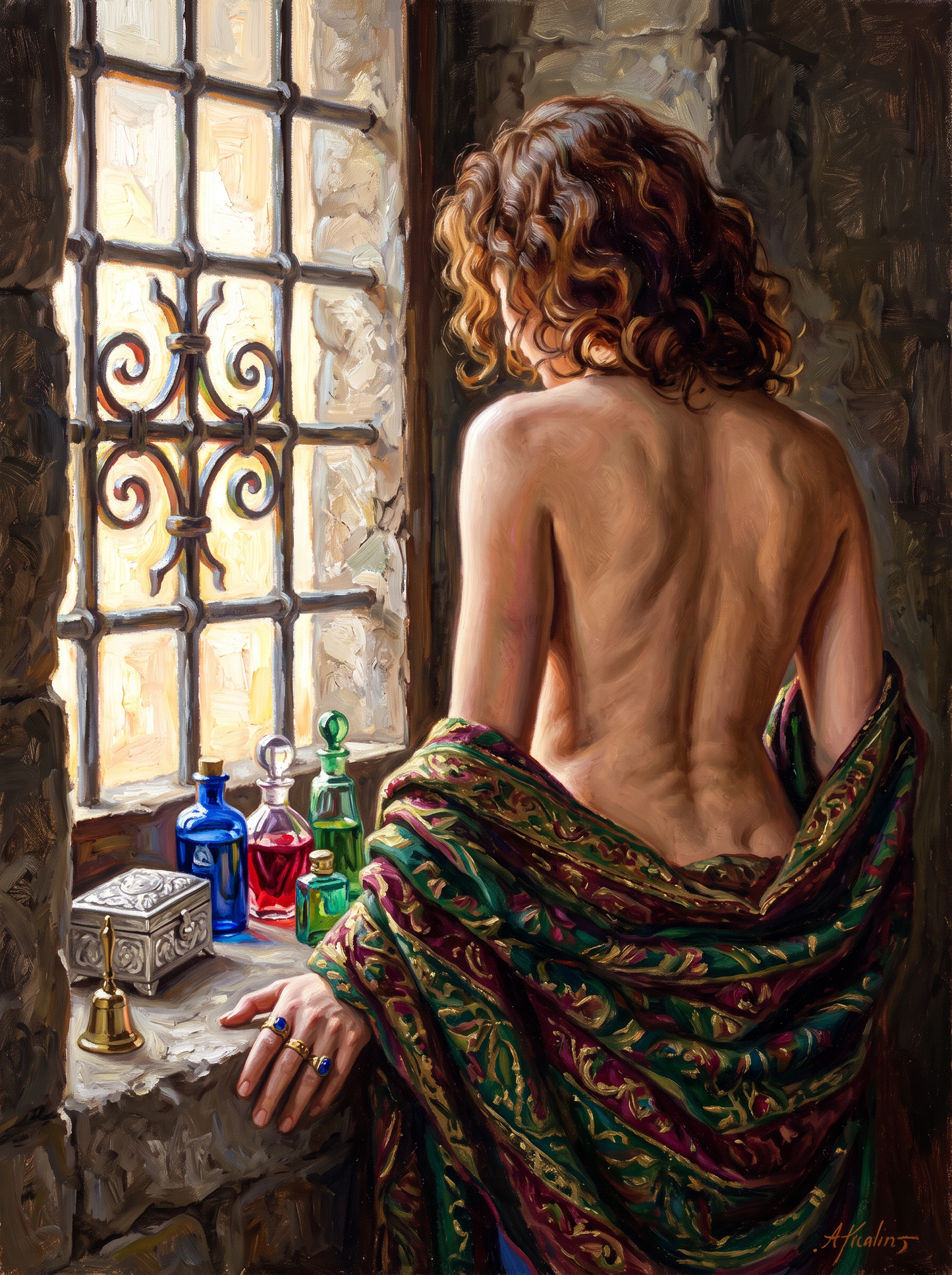 Perfume Bottles, Cold Stone
