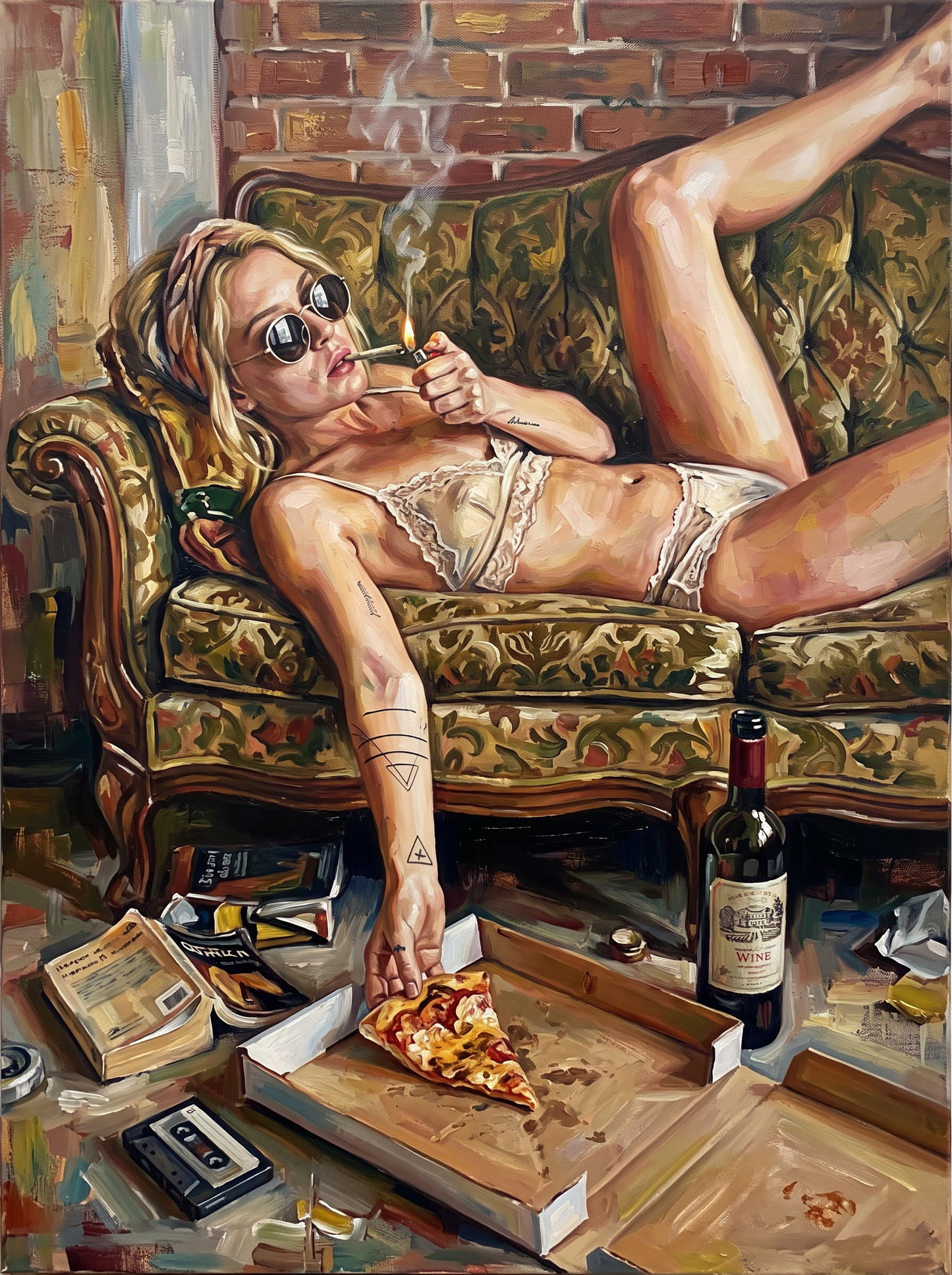 Mixtape And Cold Pizza