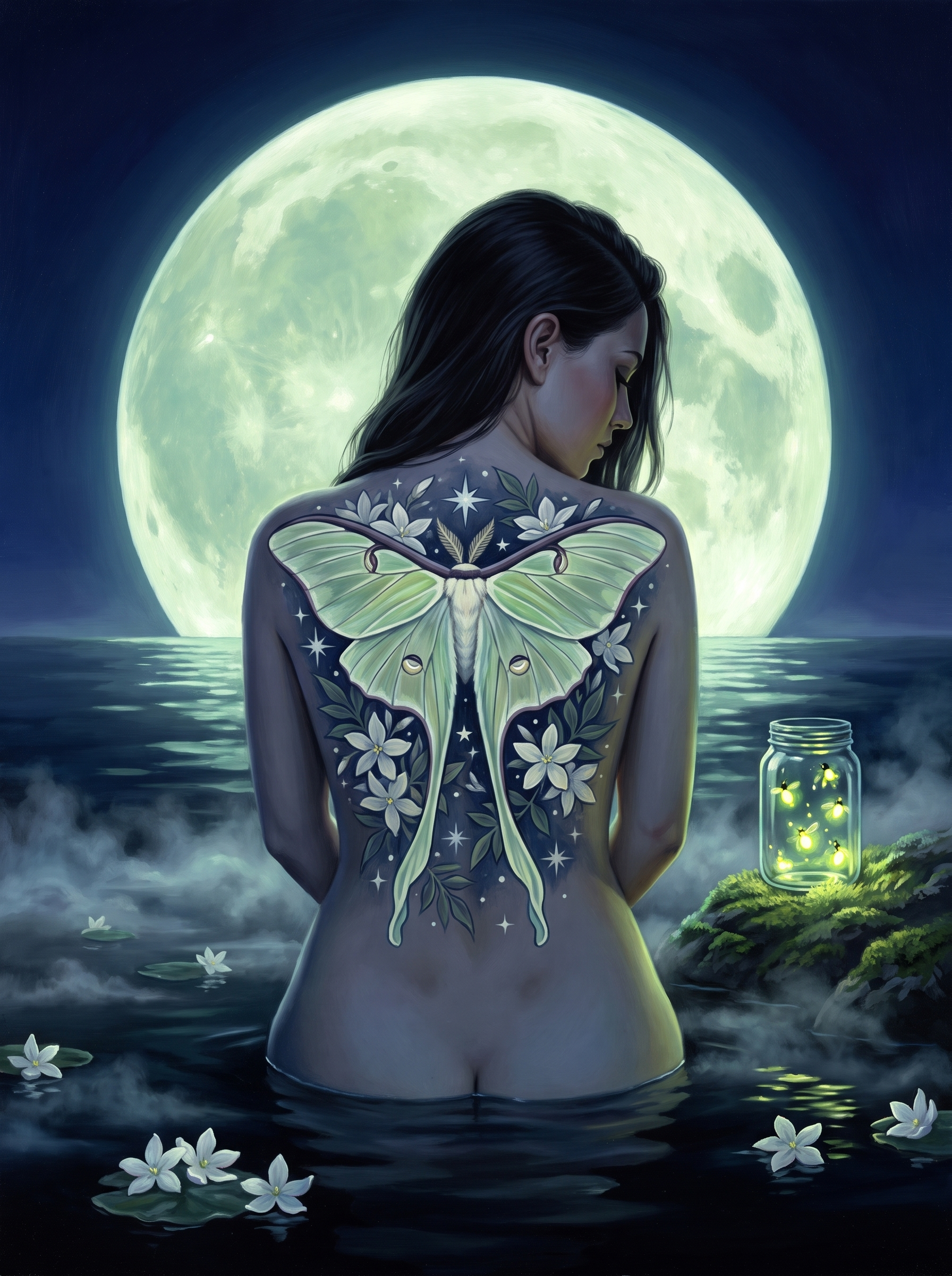 Fireflies In A Jar